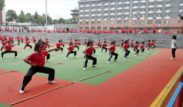 河南登封嵩山少林武术学校