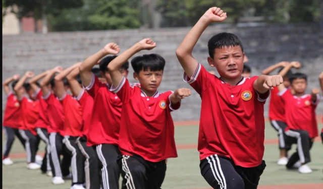 河南登封嵩山少林武术学校