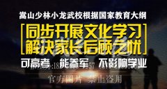 嵩山少林武校上学可以转到普通学校吗？